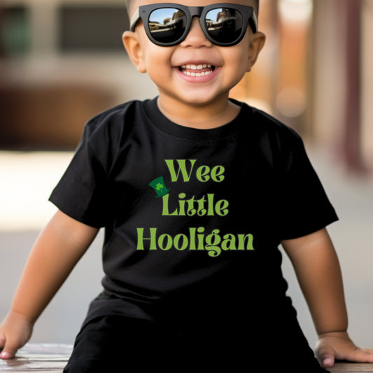 Wee Little Hooligan Toddler and Youth St. Patrick's Day Tshirt