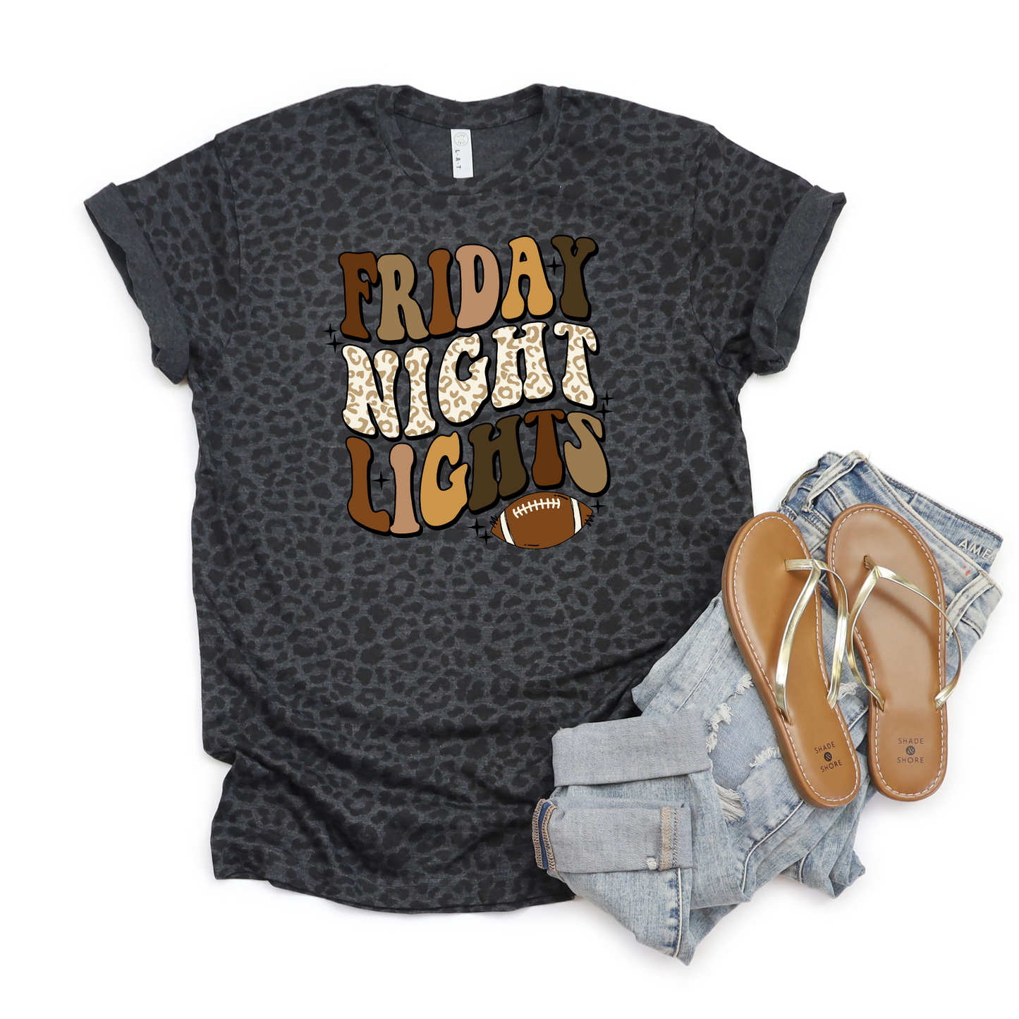 Retro Friday Night Lights Football Tshirt