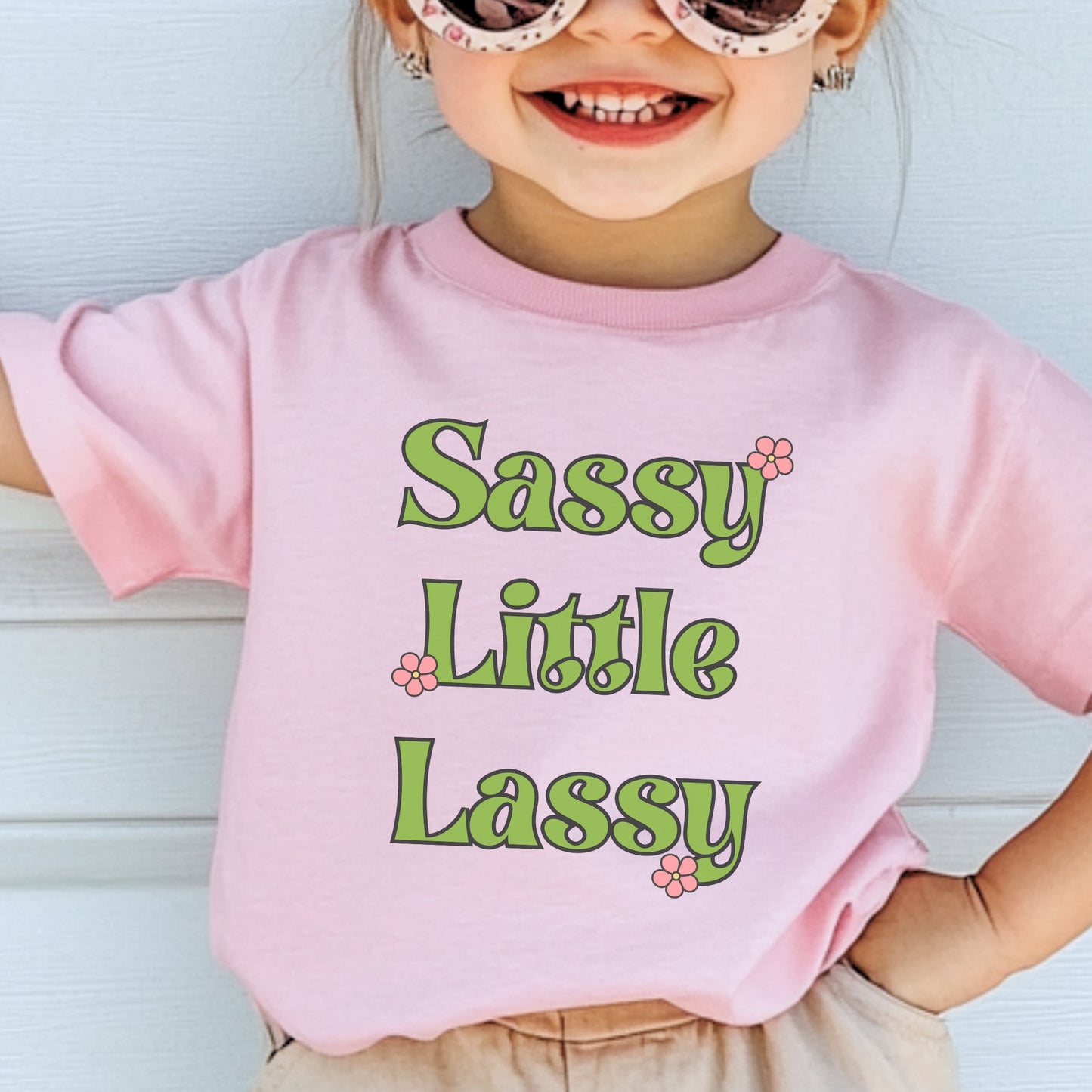 Sassy Little Lassy Toddler and Youth St. Patrick's Day Tshirt