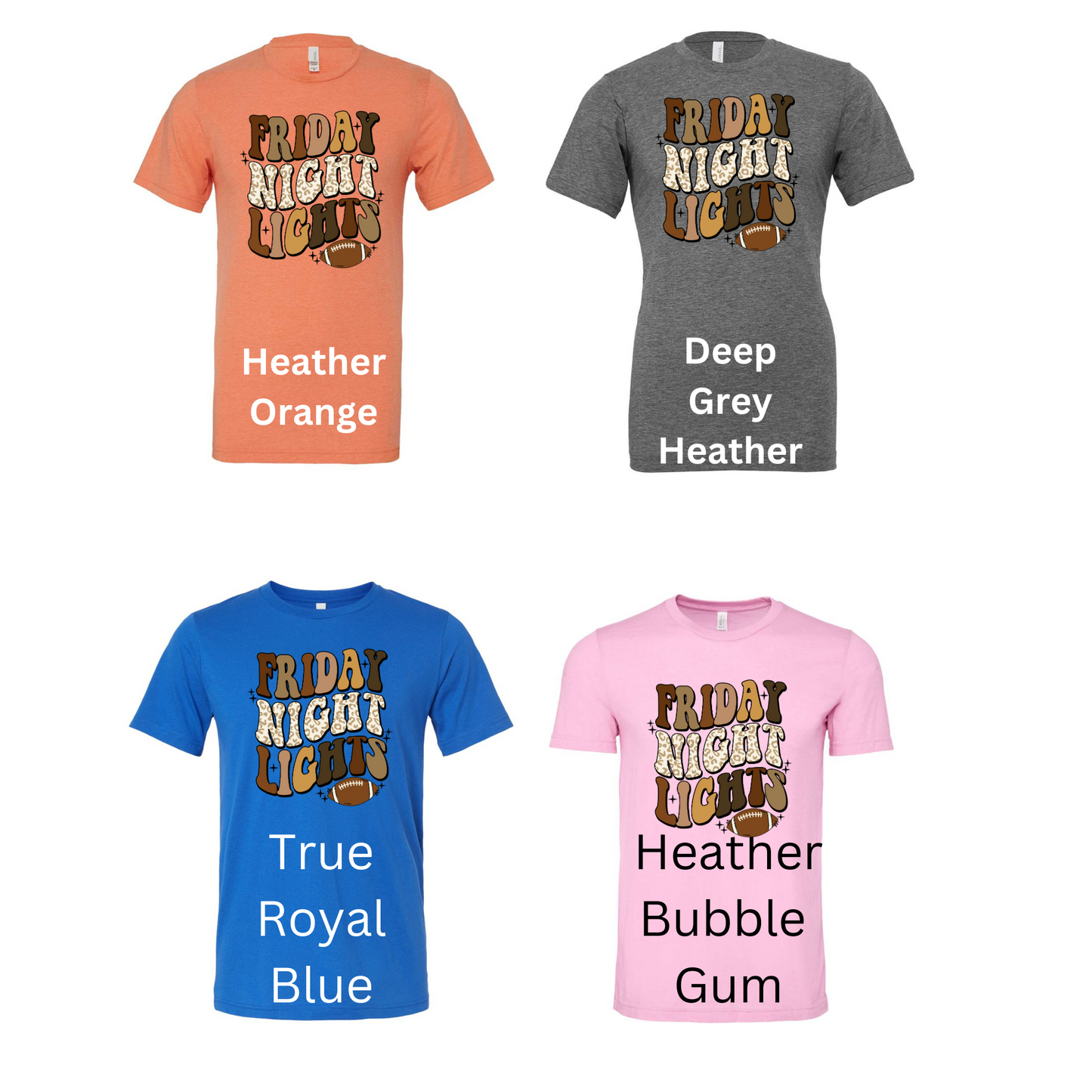 Retro Friday Night Lights Football Tshirt