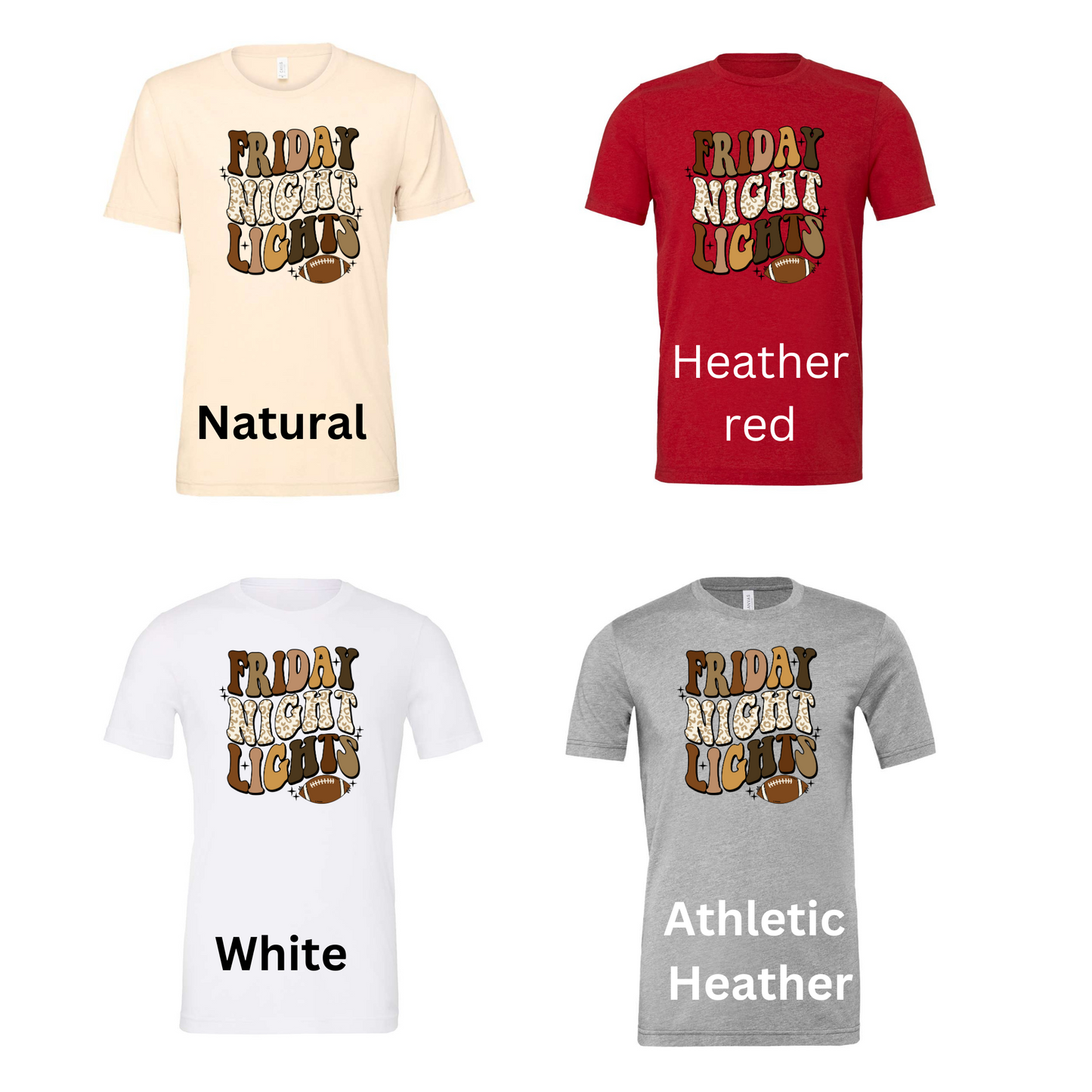 Retro Friday Night Lights Football Tshirt