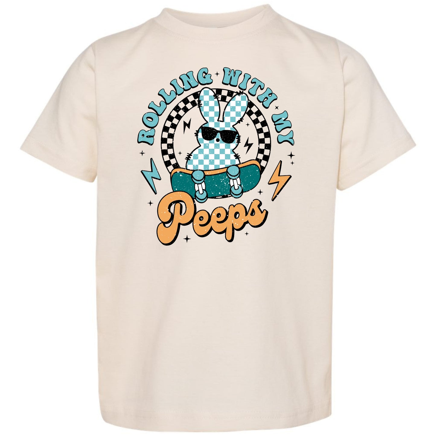 Rollin With My Peeps Toddler tshirt