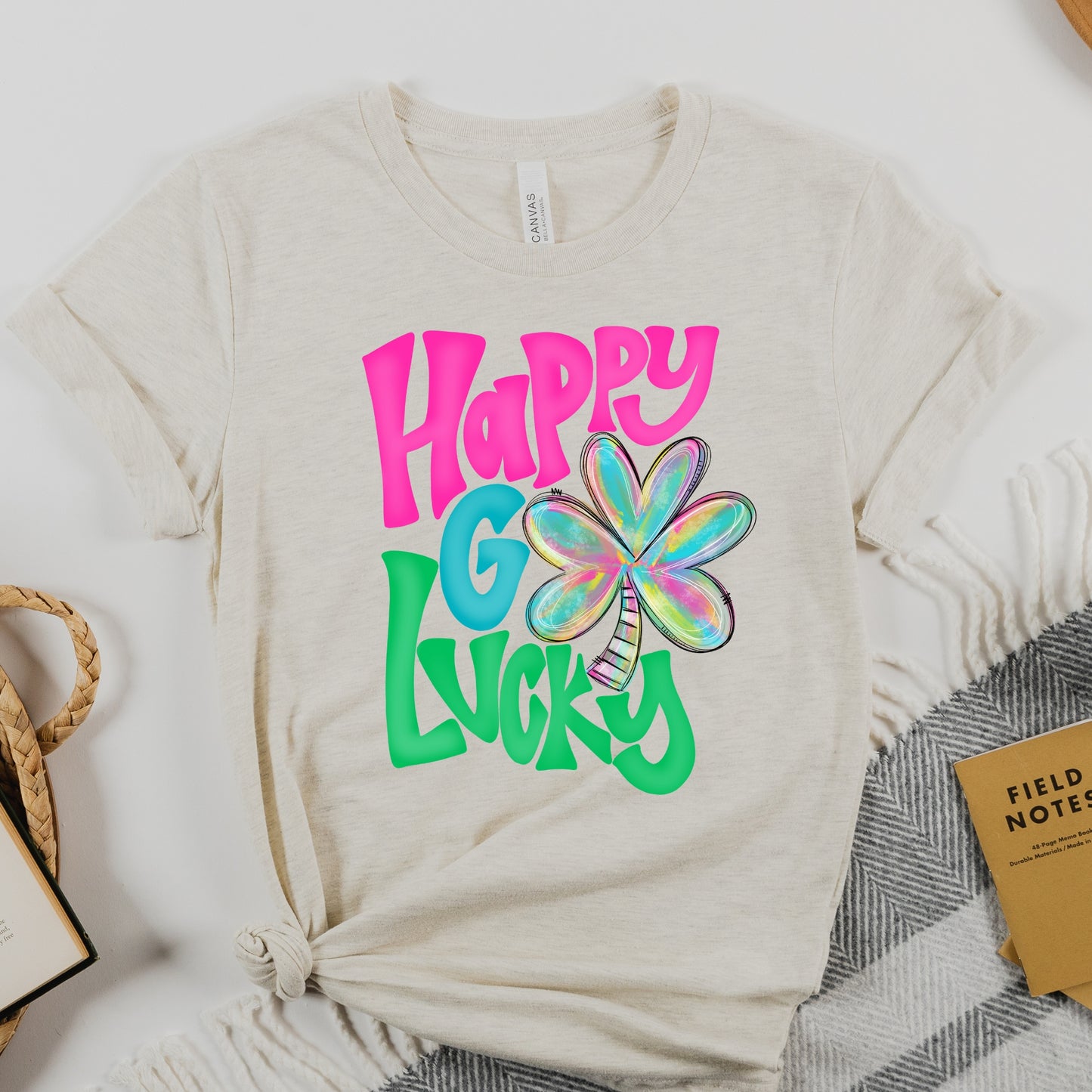 Happy Go Lucky Clover Tshirt