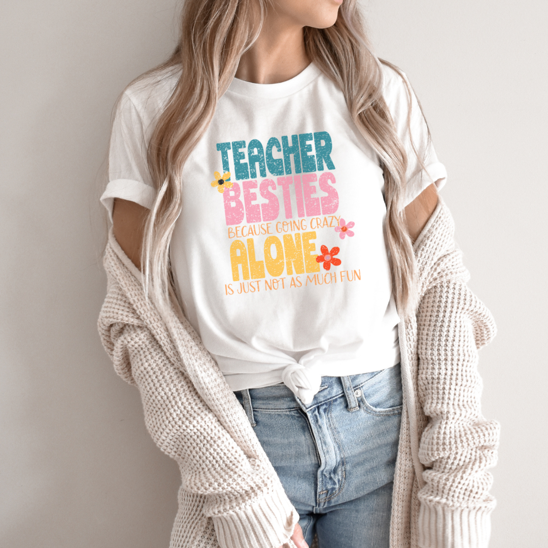 Teacher Besties Unisex Graphic Tee