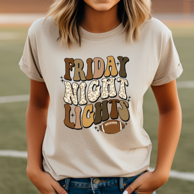 Retro Friday Night Lights Football Tshirt