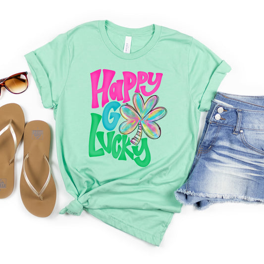 Happy Go Lucky Clover Tshirt