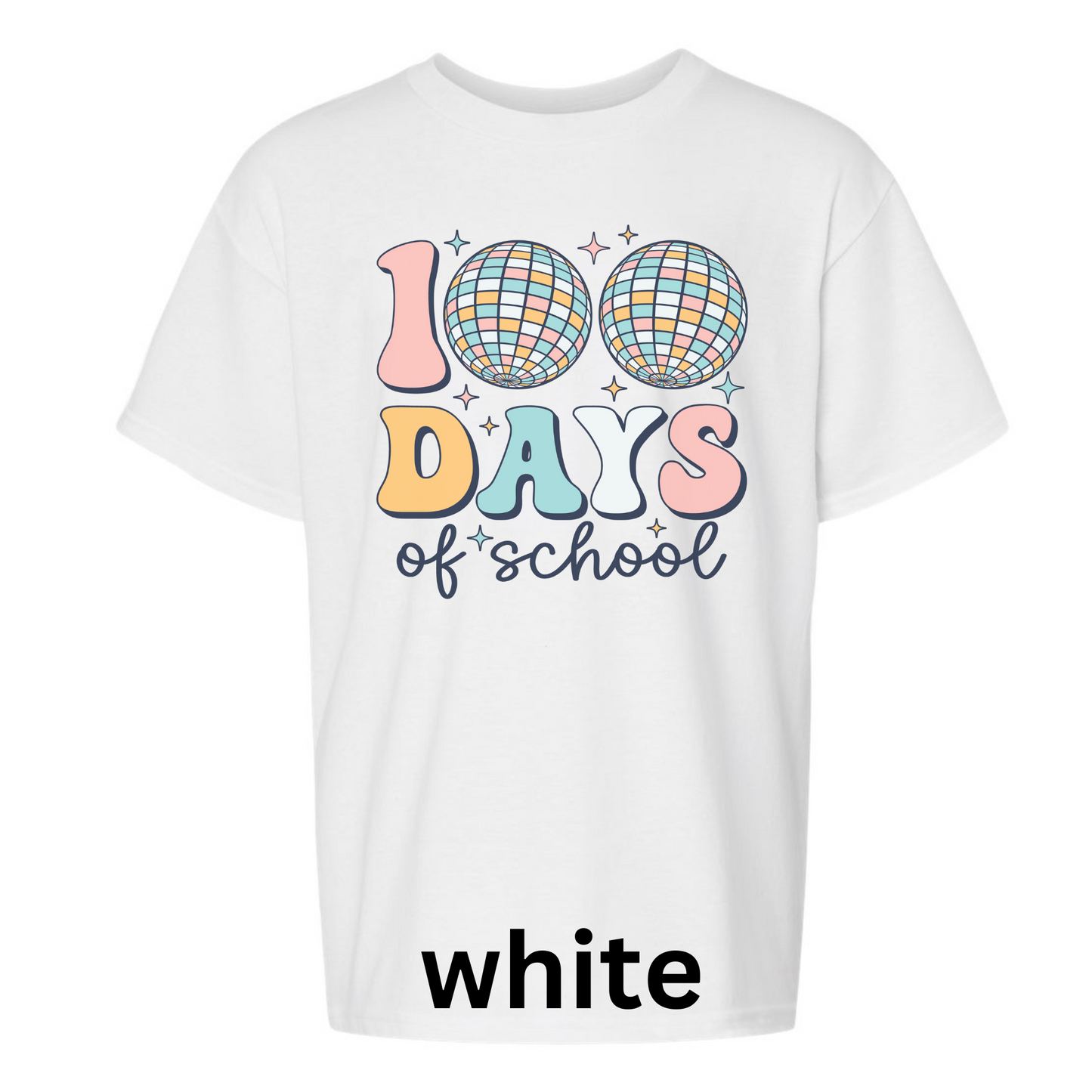 100th day of School Youth Tshirt