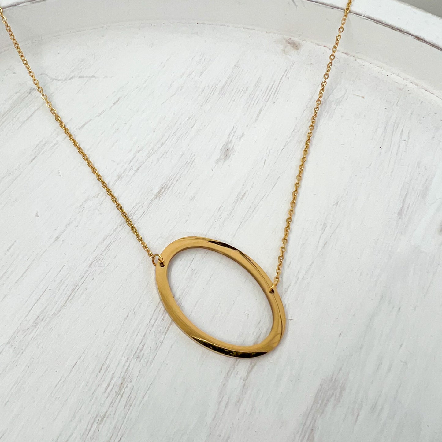 18k Gold Coated Letter Necklaces
