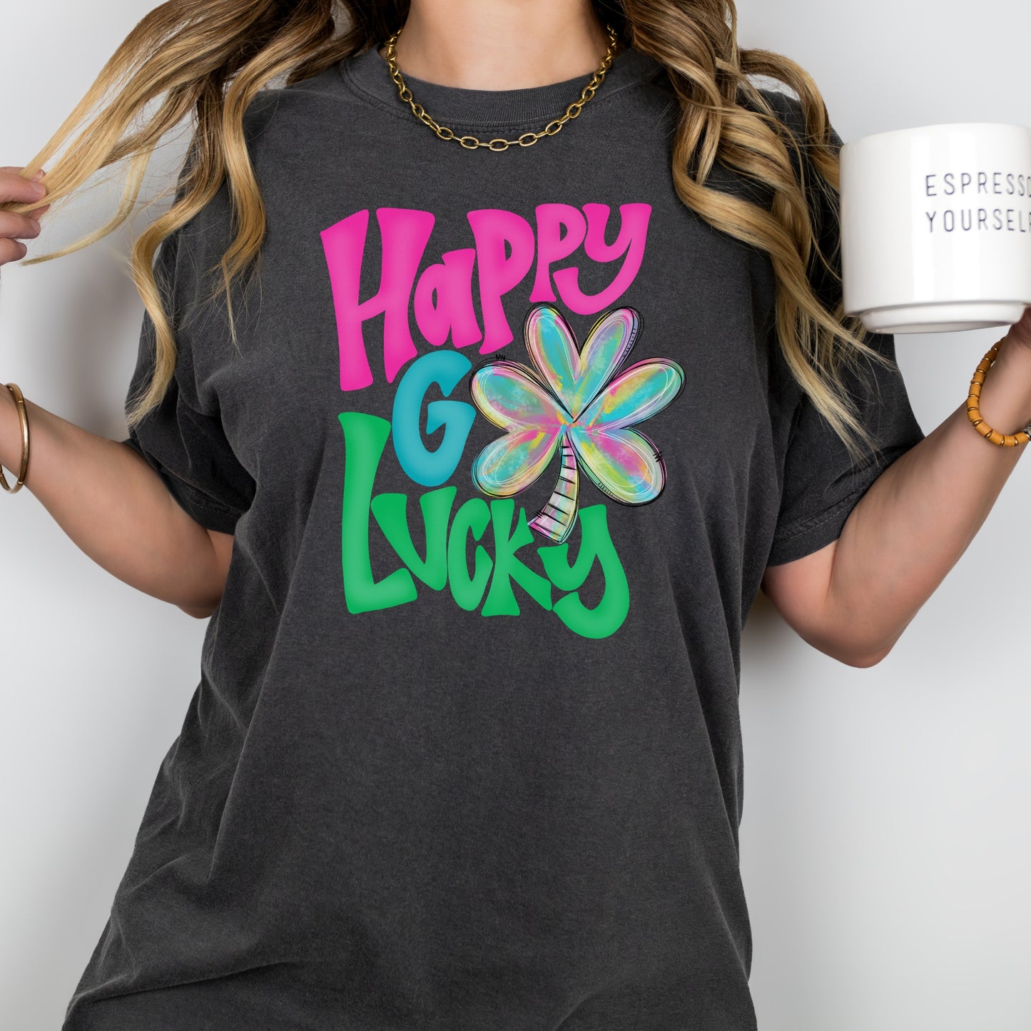 Happy Go Lucky Clover Tshirt