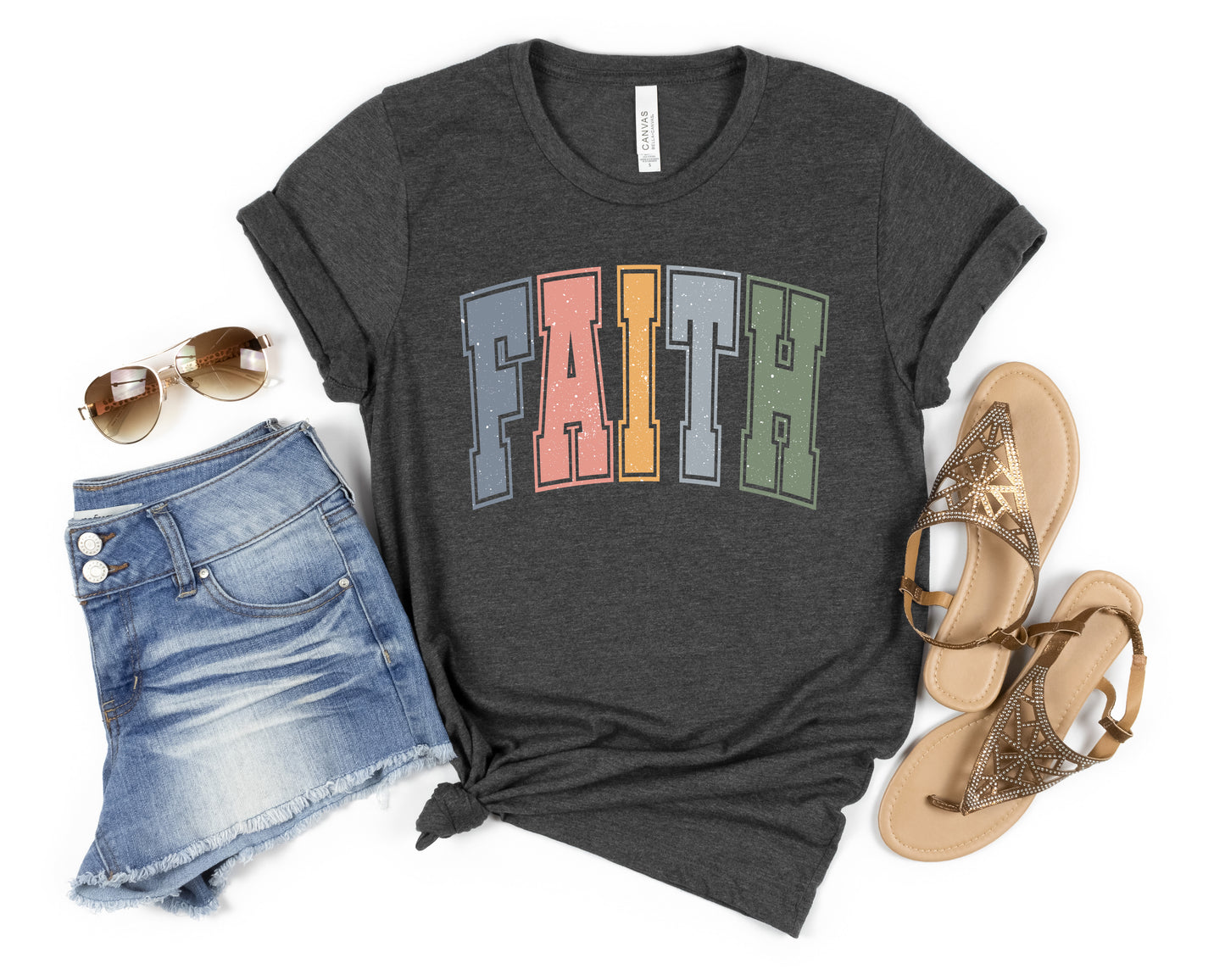 Faith Colorful Tshirt