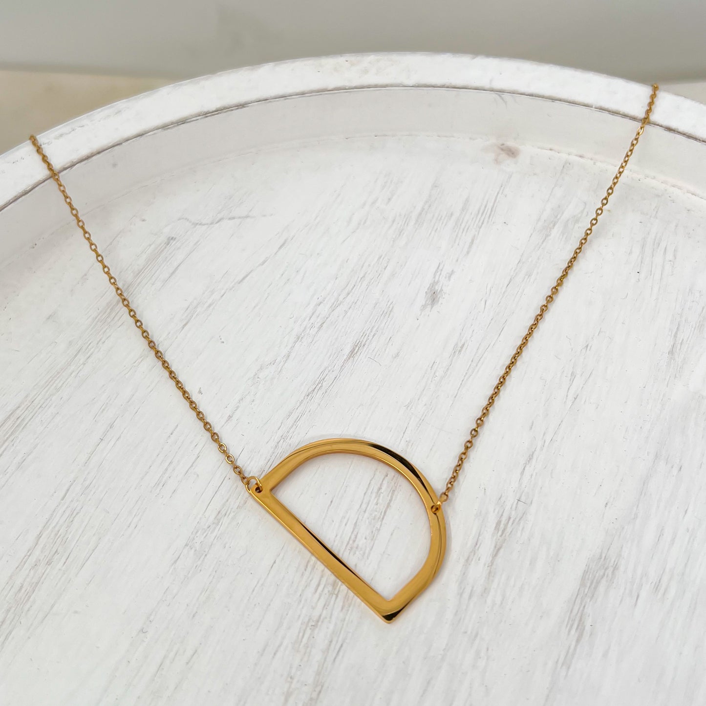 18k Gold Coated Letter Necklaces