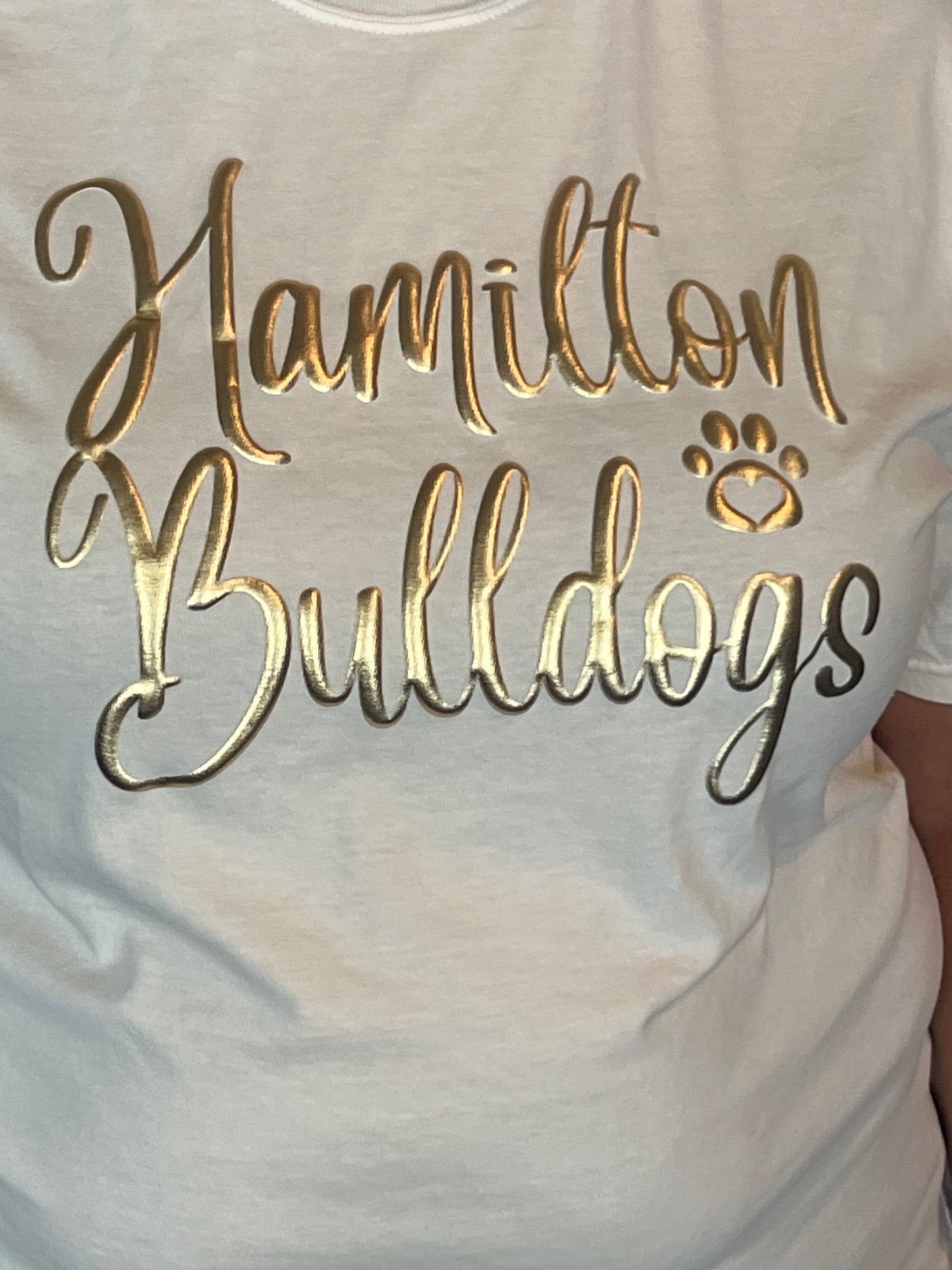 Custom Metallic Puff Shirts