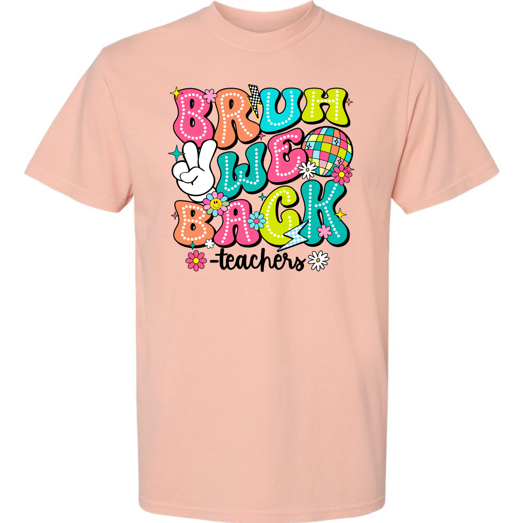 a pink t - shirt with the words brunch, brunch,