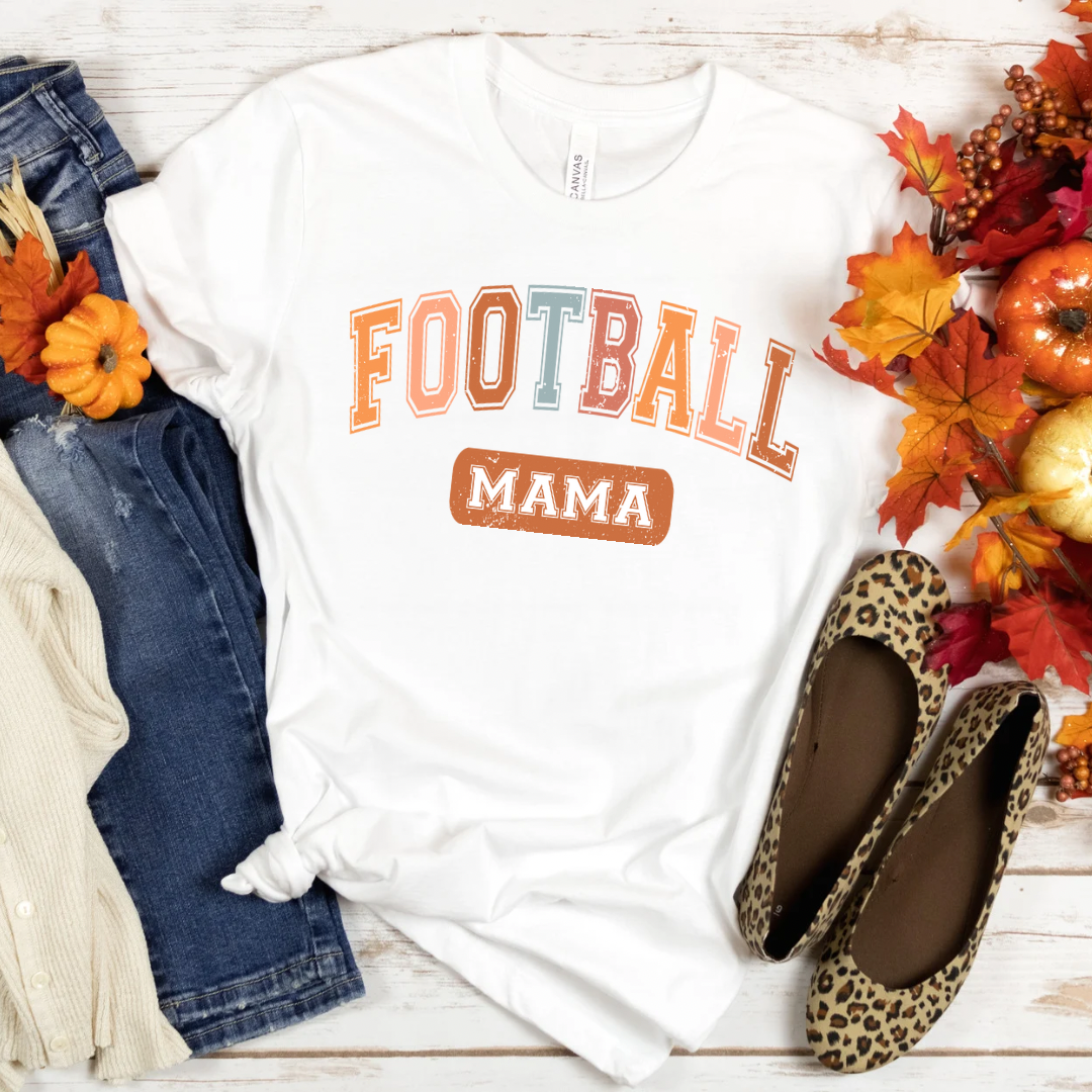 Colorful Football Vibes Tshirt