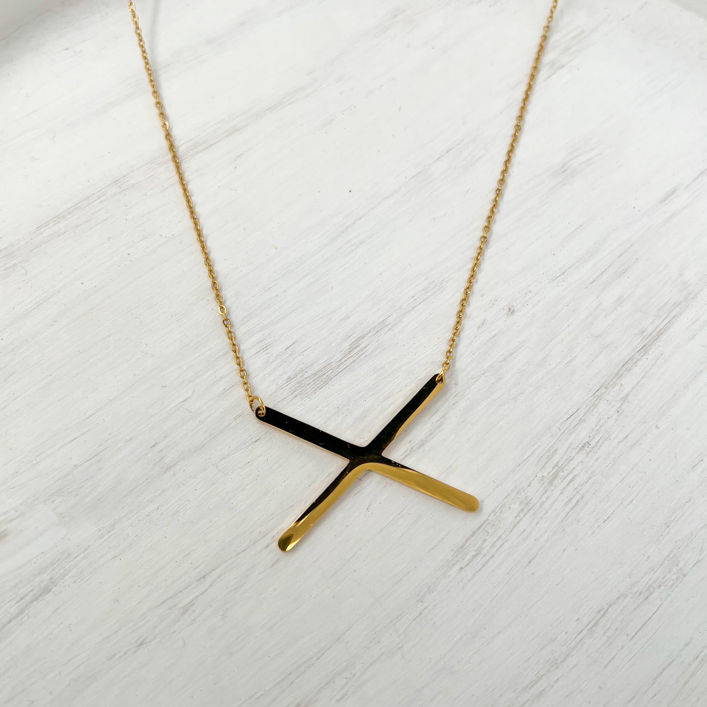 18k Gold Coated Letter Necklaces