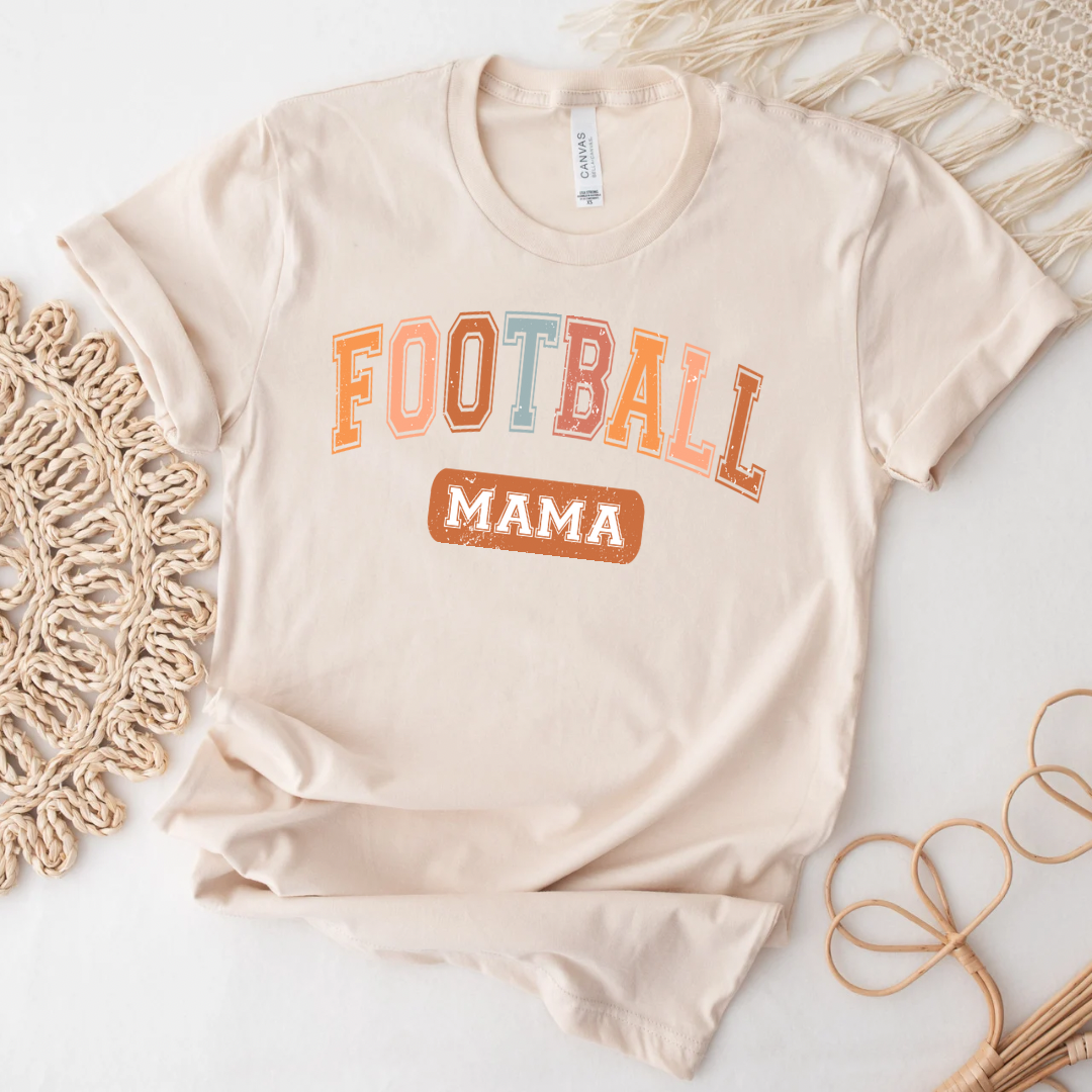 Colorful Football Vibes Tshirt