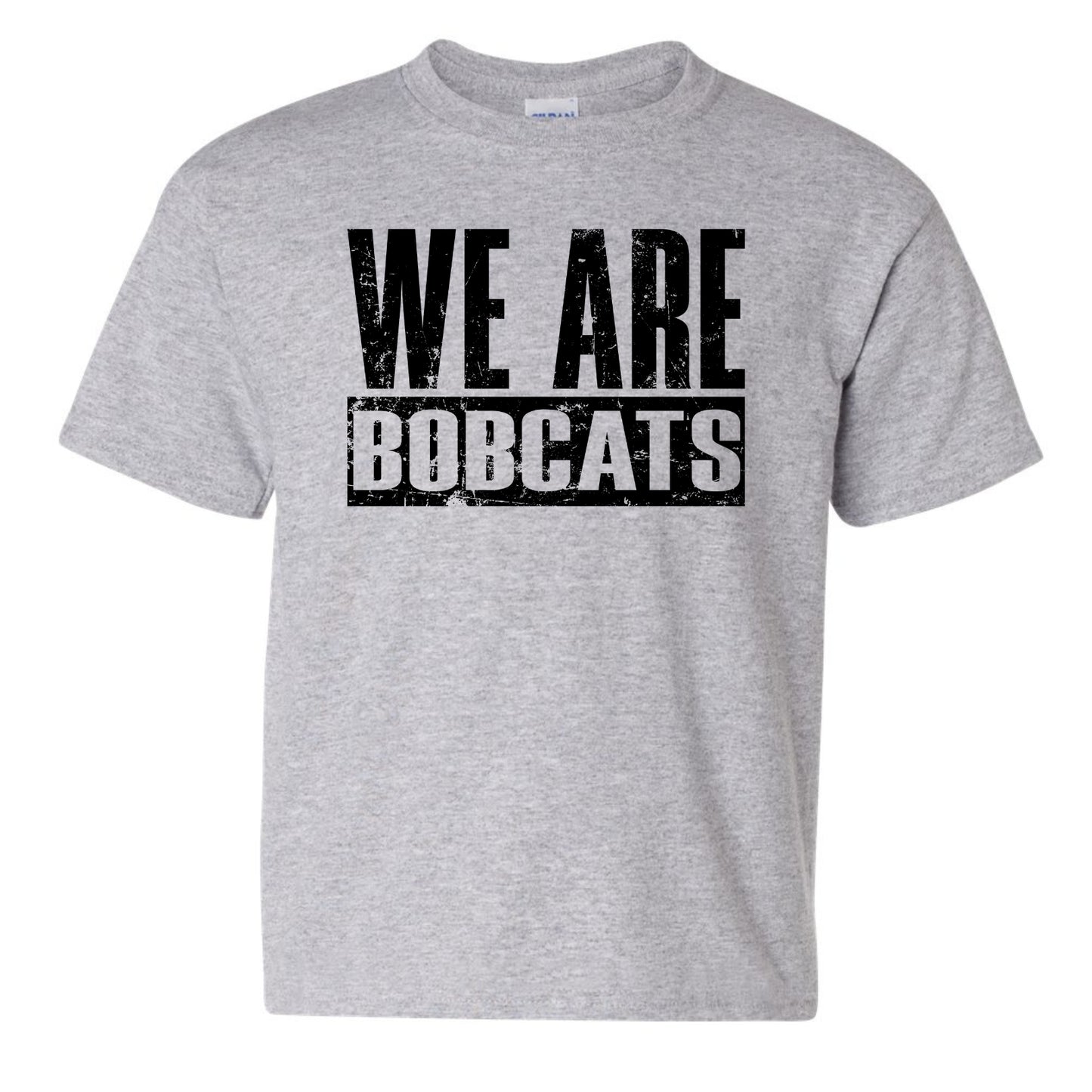 We are Bobcats youth tshirt minimalist