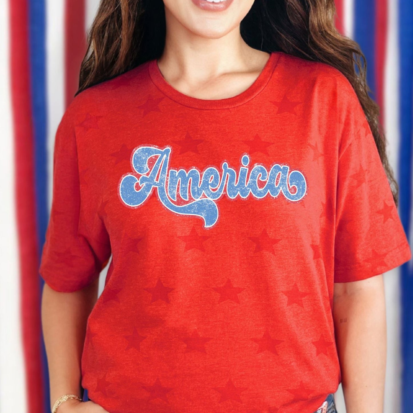 America United States July 4th Patriotic Tshirt