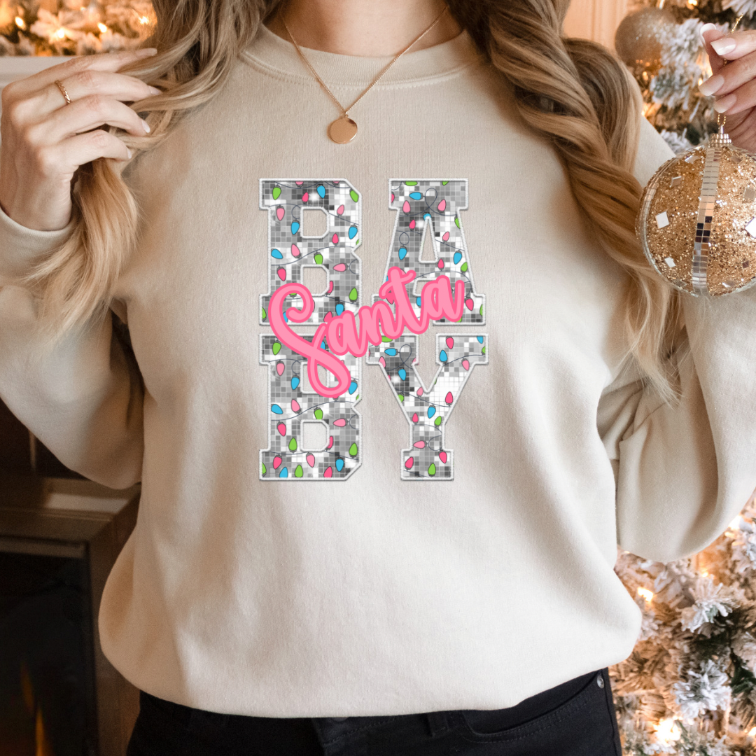 Womens discount sequin sweatshirt