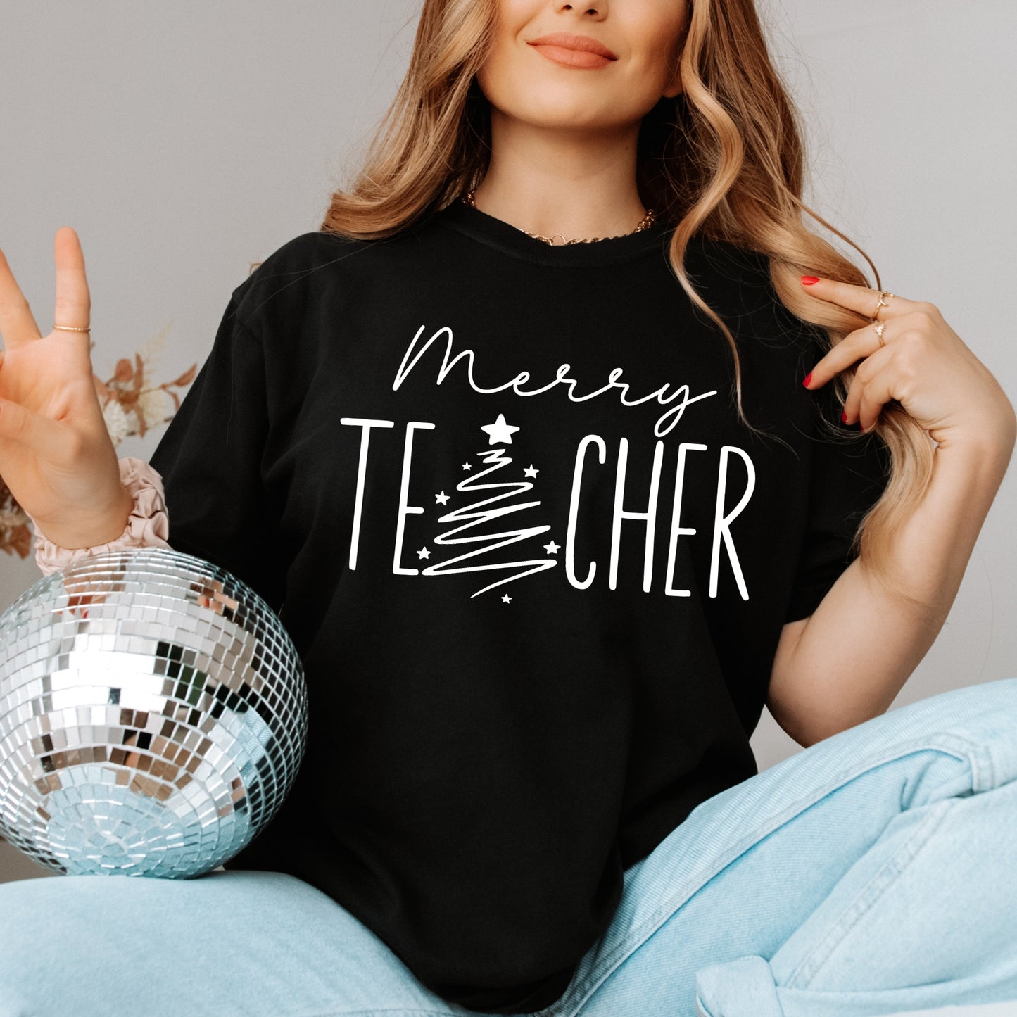 Merry Teacher Tshirt
