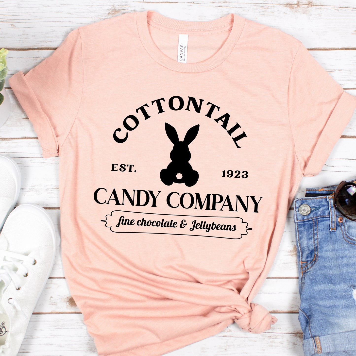 Cottontail Candy Co Easter Women's Graphic Tee