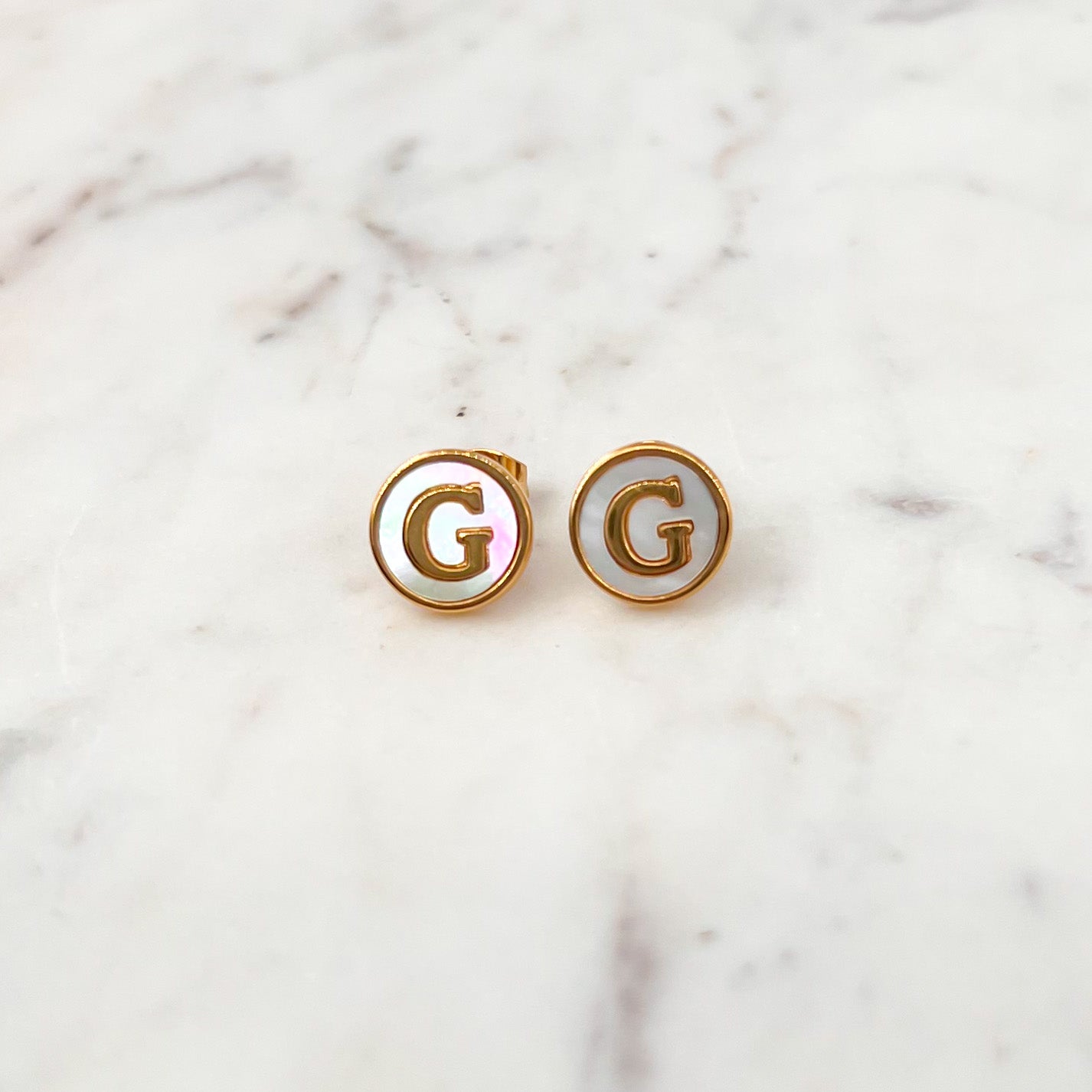 Letter Earrings