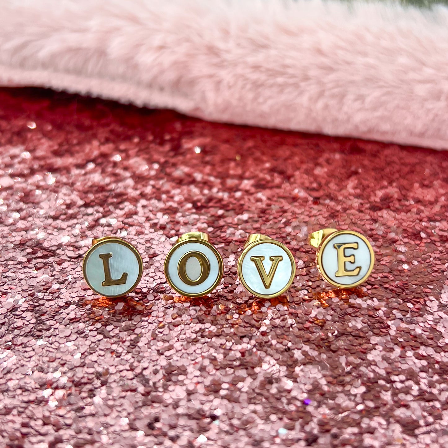 Letter Earrings