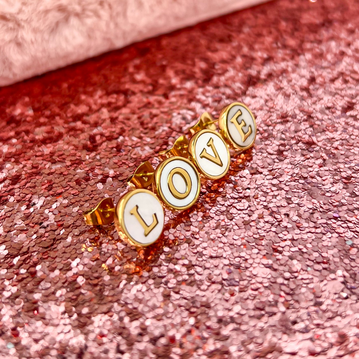 Letter Earrings