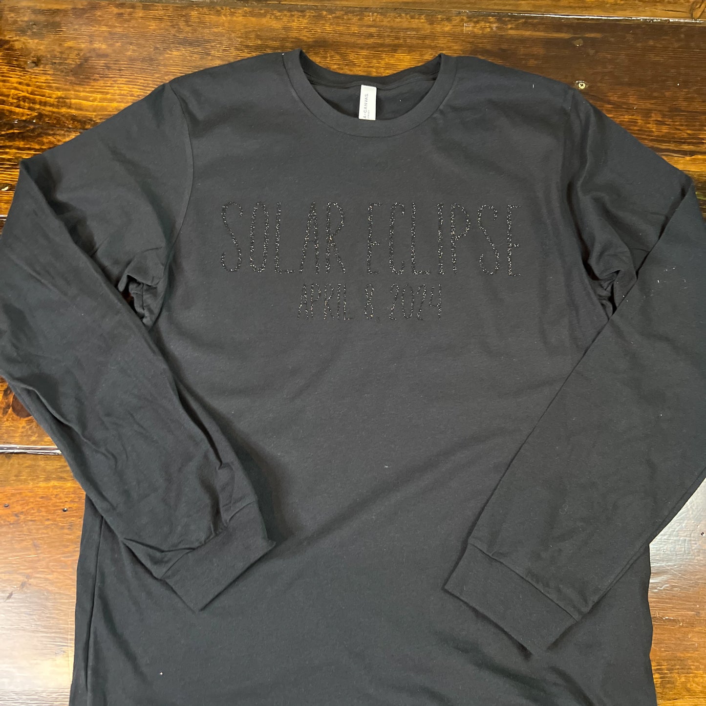 Glitter Solar Eclipse Graphic Tshirt
