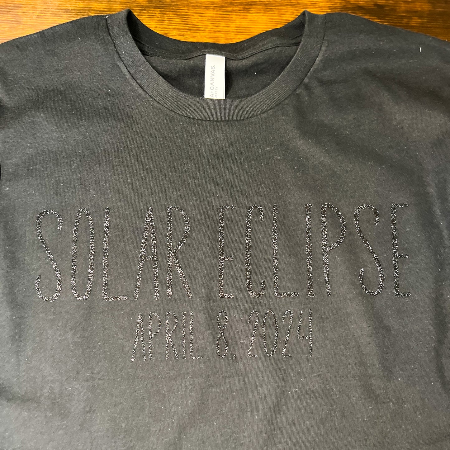 Glitter Solar Eclipse Graphic Tshirt
