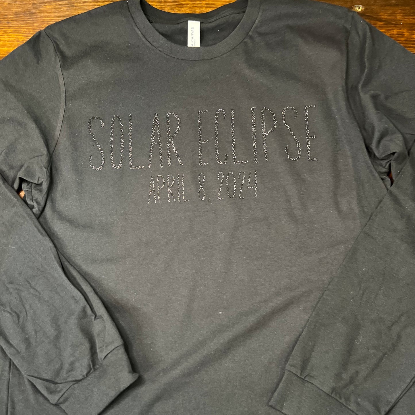 Glitter Solar Eclipse Graphic Tshirt