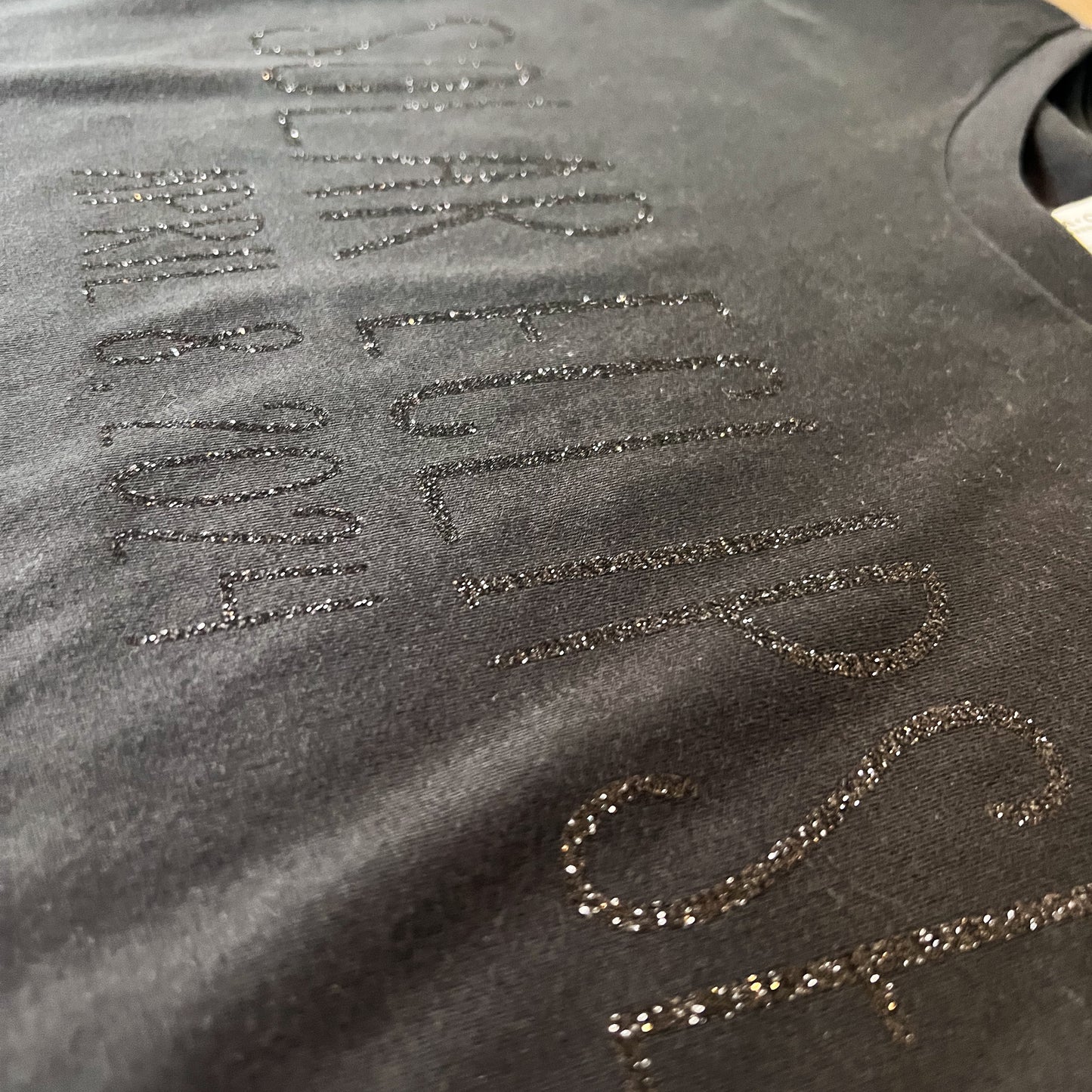 Glitter Solar Eclipse Graphic Tshirt