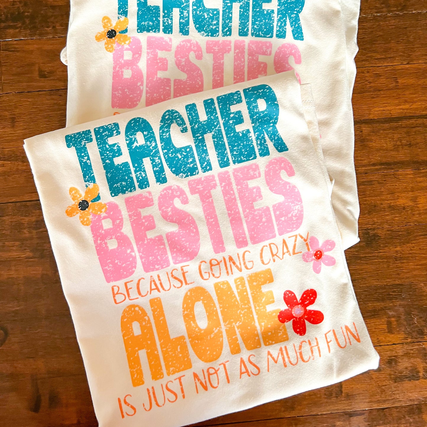 Teacher Besties Unisex Graphic Tee