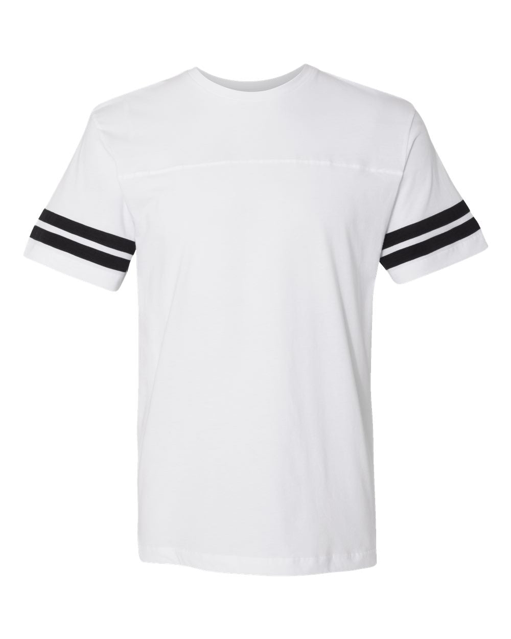 Custom Football Striped Women's Graphic Tee