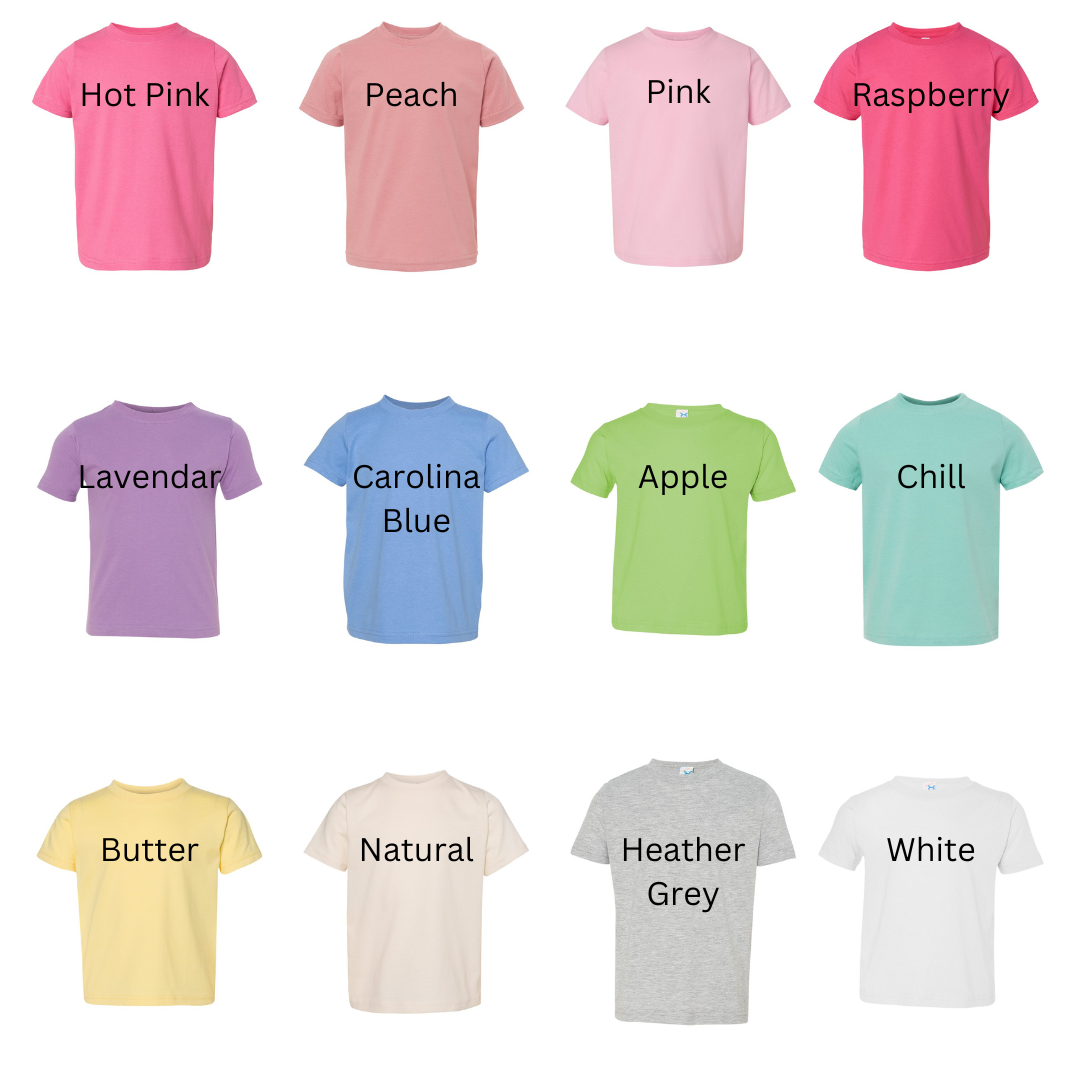 Chillin with my peeps Easter Toddler tshirt