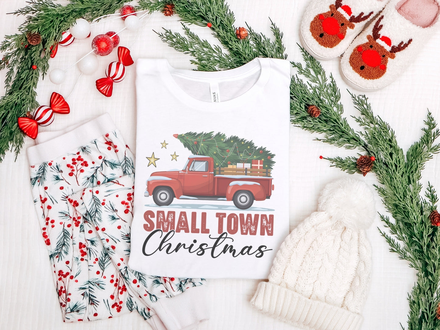 Small Town Christmas Tee