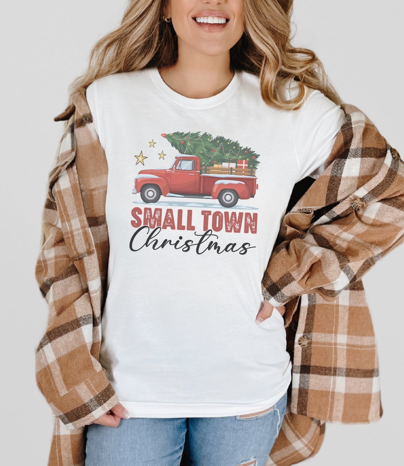 Small Town Christmas Tee