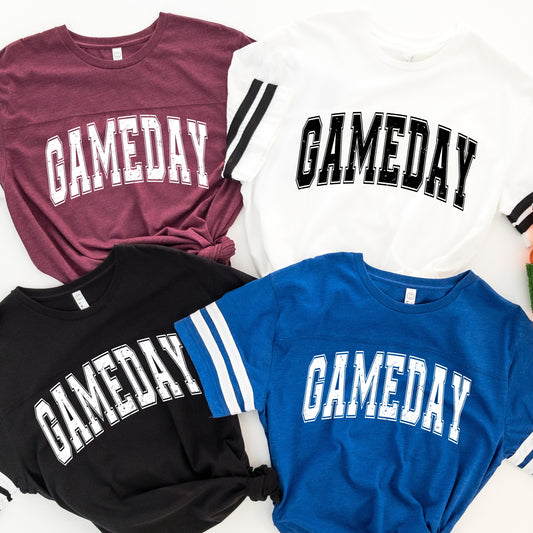 Game Day Striped Tshirts