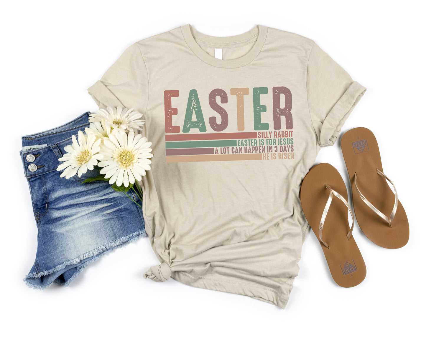 Silly Rabbit Easter is for Jesus Women's Graphic Tee