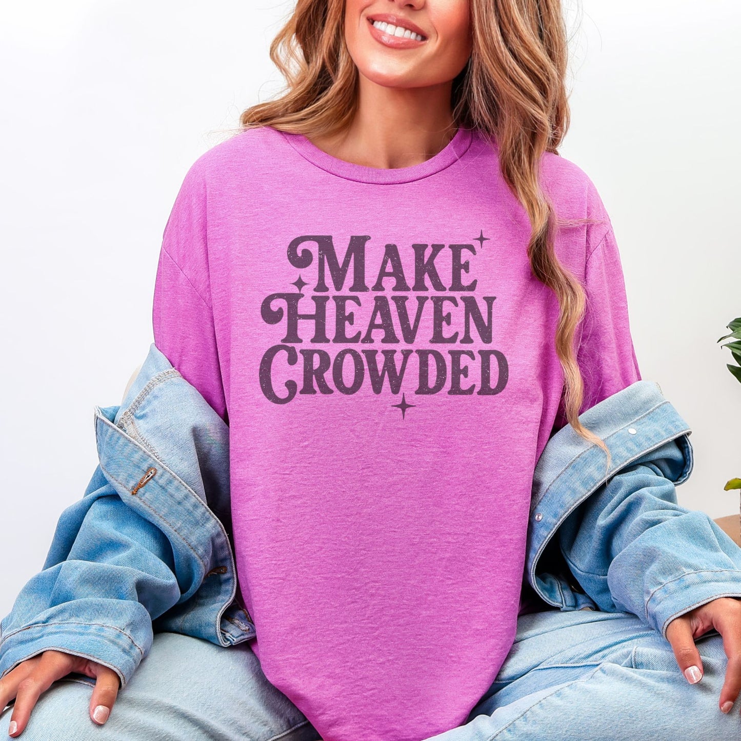 Make Heaven Crowded tshirt