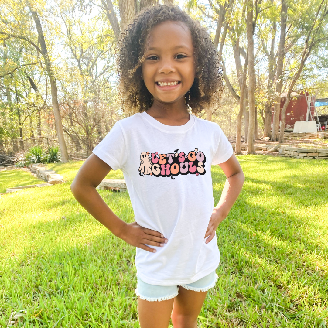 Let's Go Ghouls Halloween Kid's T-shirt