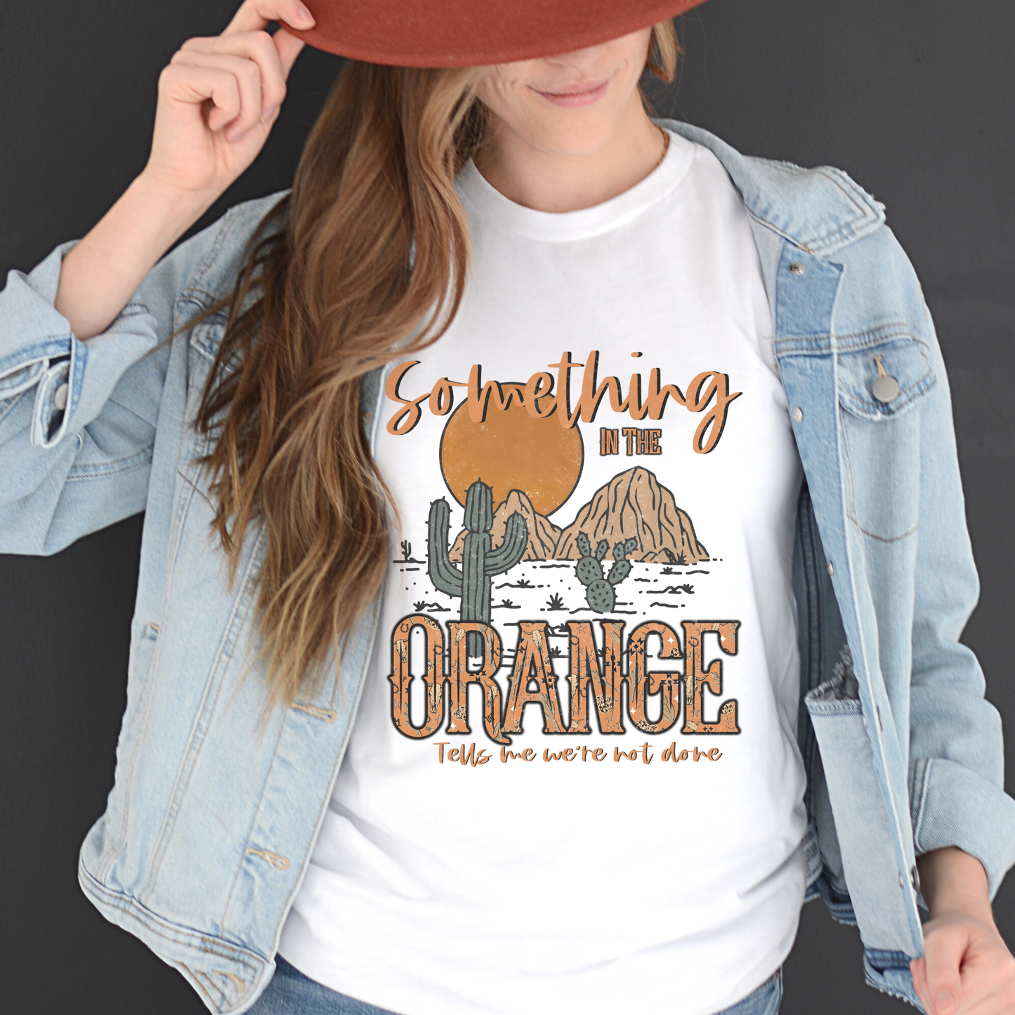 Something in the Orange Women's Graphic Tshirt