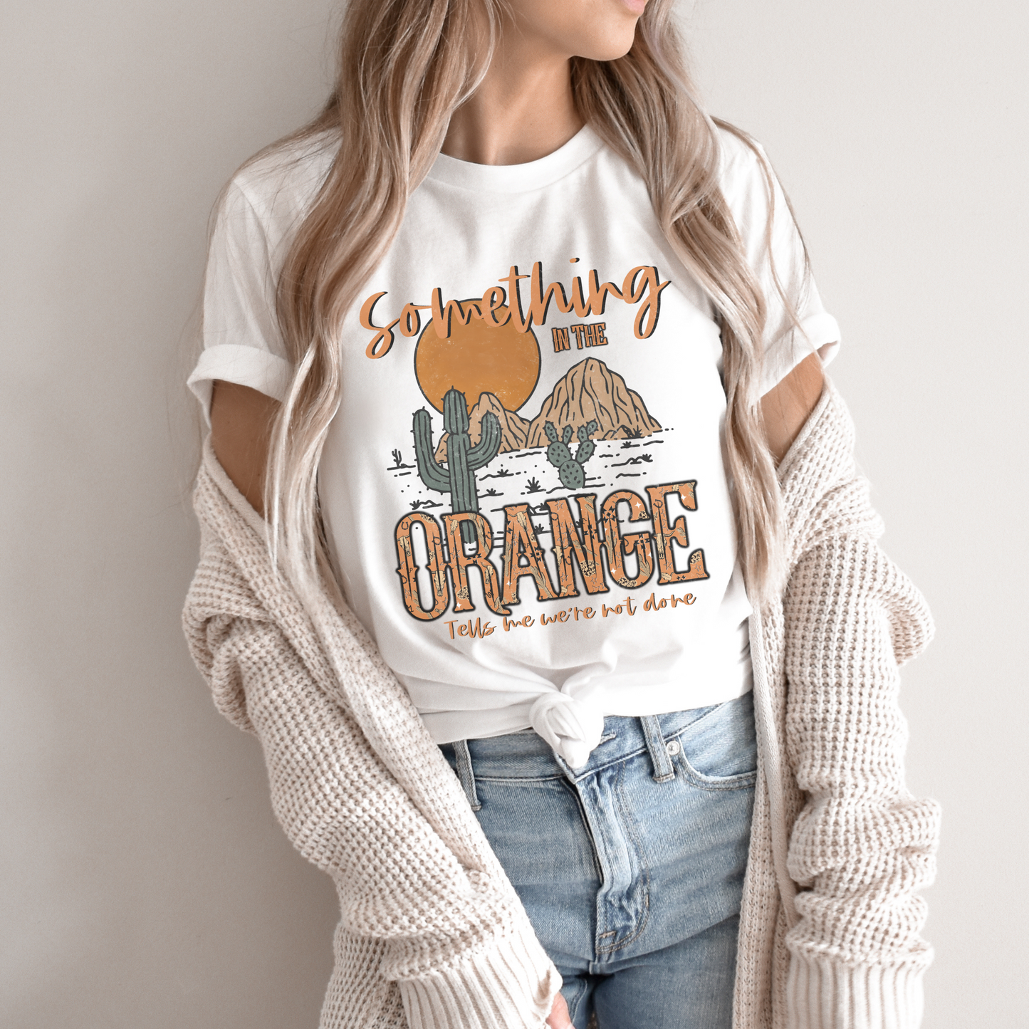 Something in the Orange Women's Graphic Tshirt