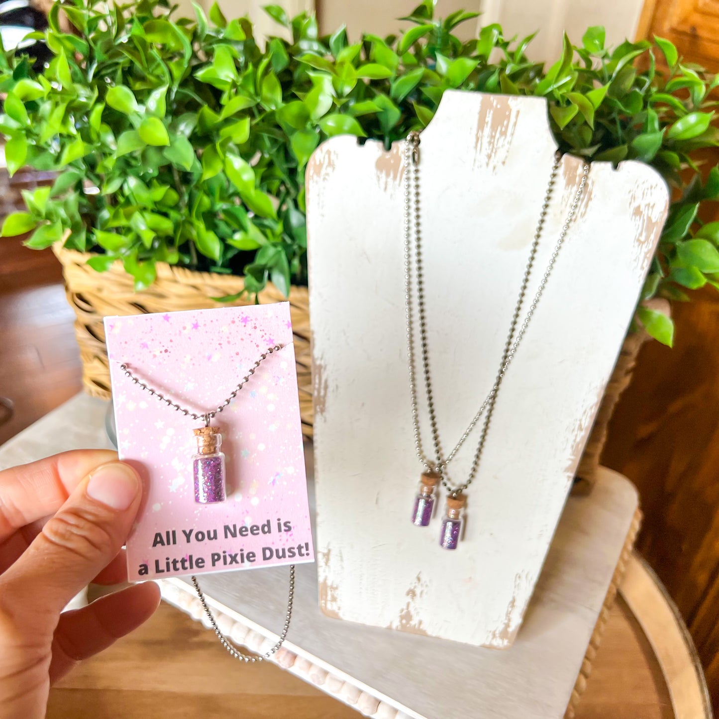 Wishing Glitter Necklaces