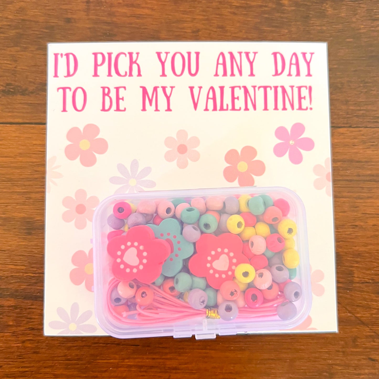 Copy of Valentine's Heishi Bead Bracelet Kit