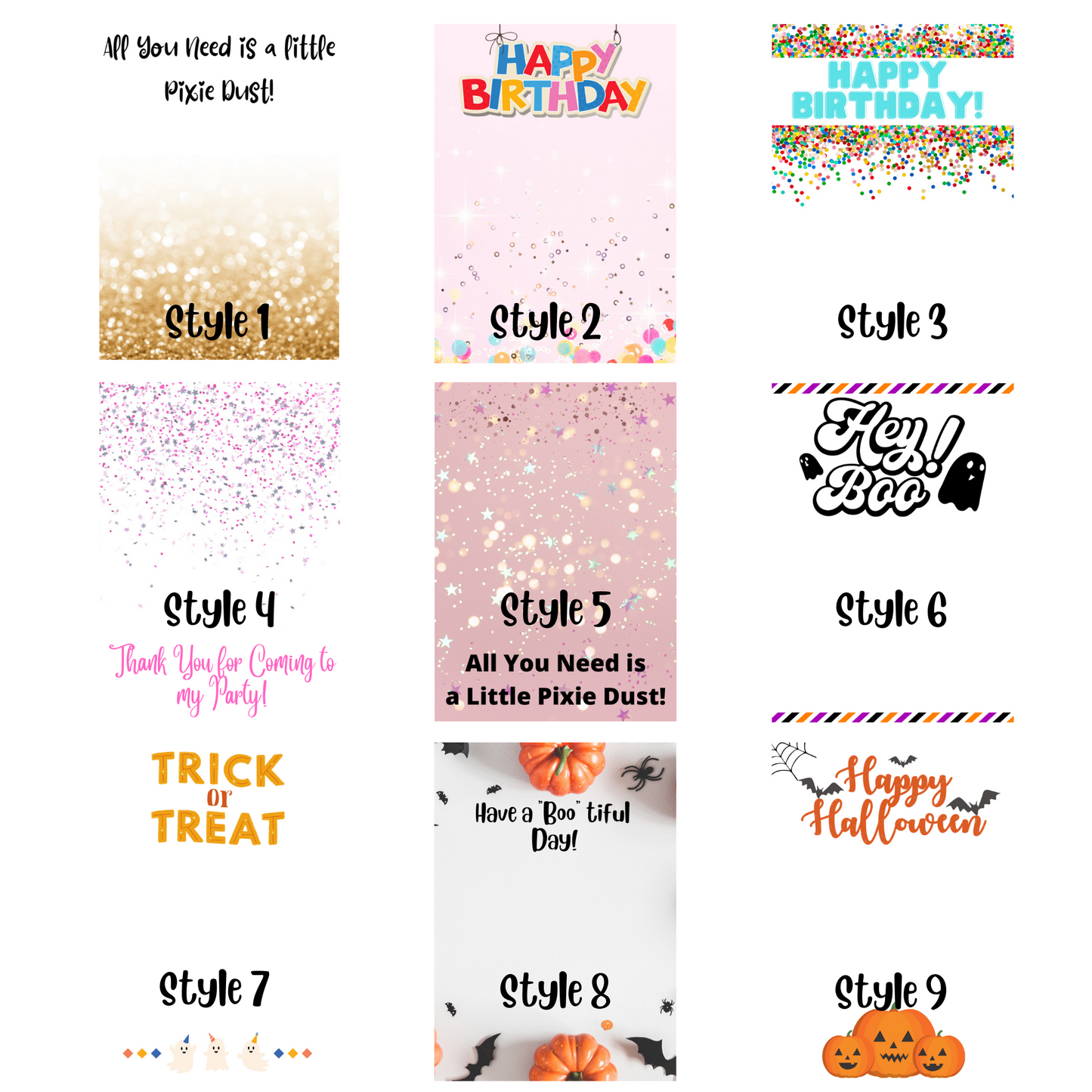 Wishing Glitter Necklaces