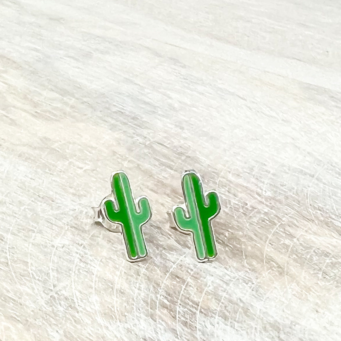 Cactus Stud Earrings
