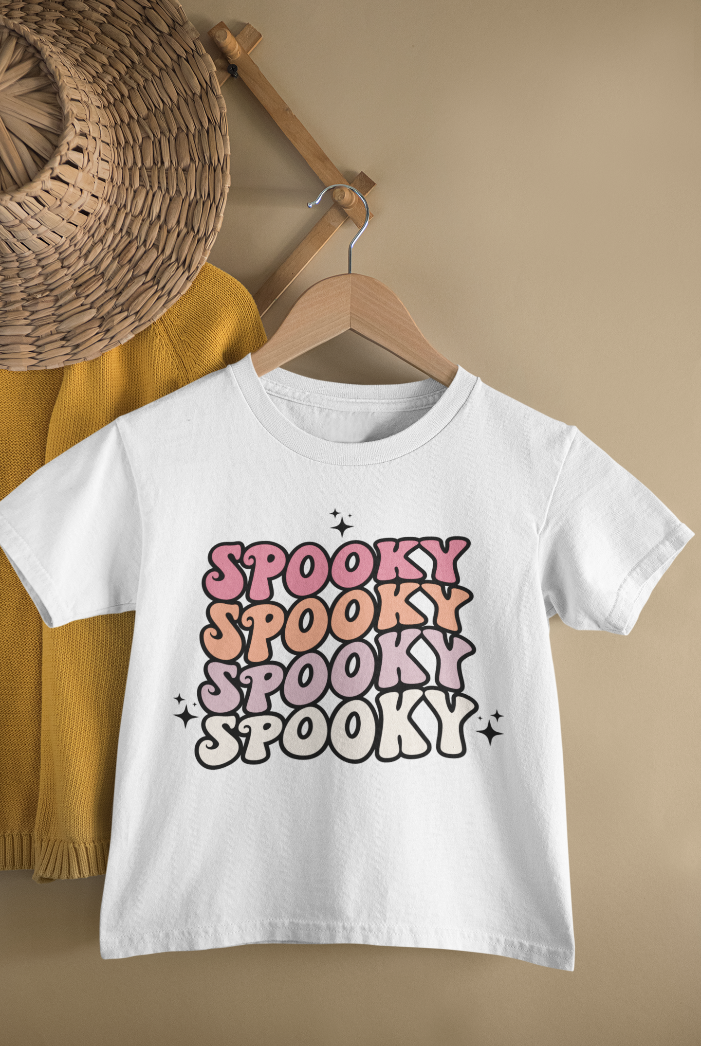 Spooky Spooky kids halloween tshirt