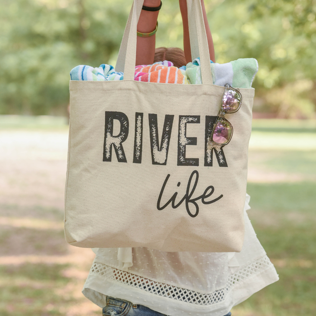 Water Lover Canvas Tote Bags