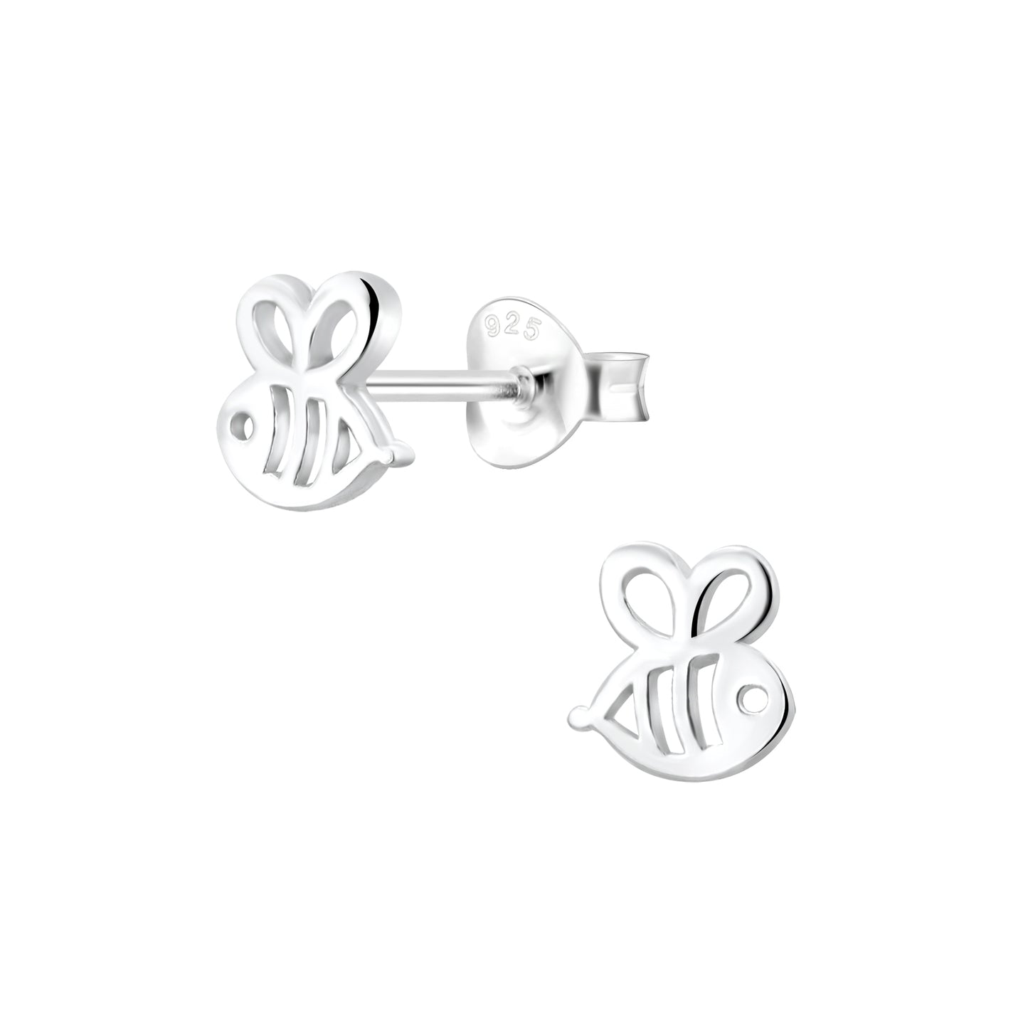 Silver Bee Sterling Silver Earrings